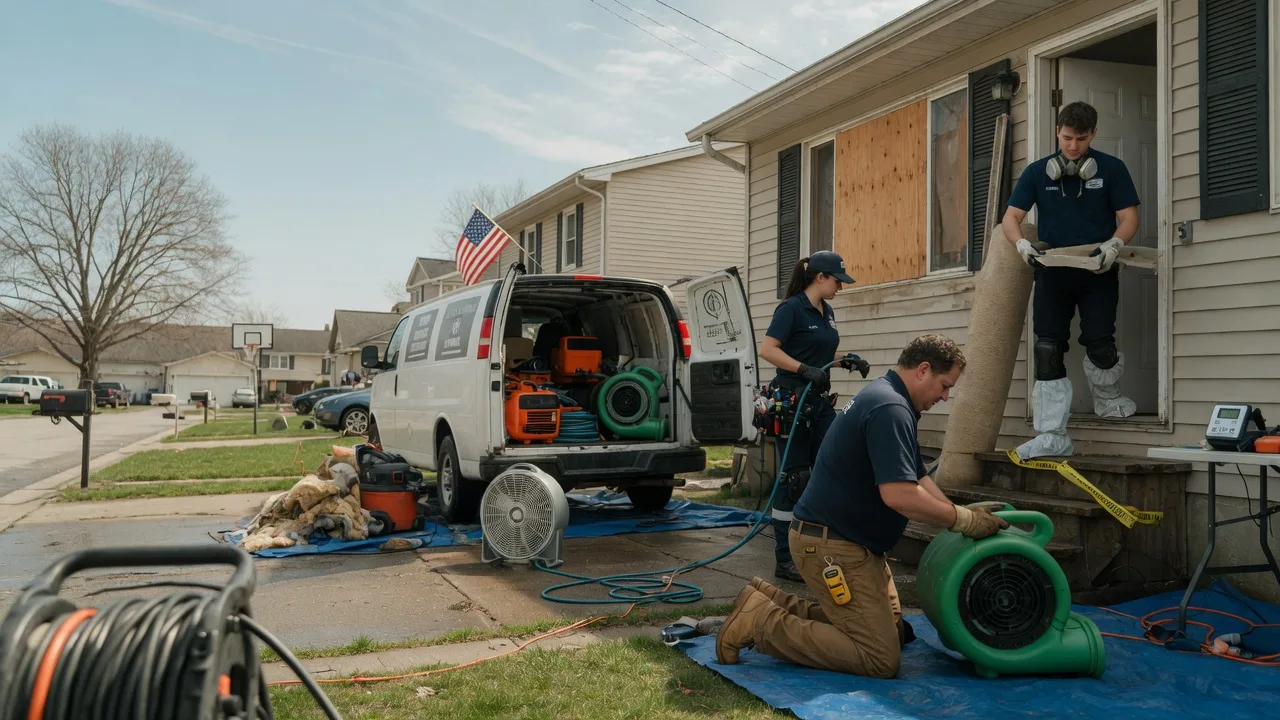 Water Damage Restoration in Lyndora, PA near me